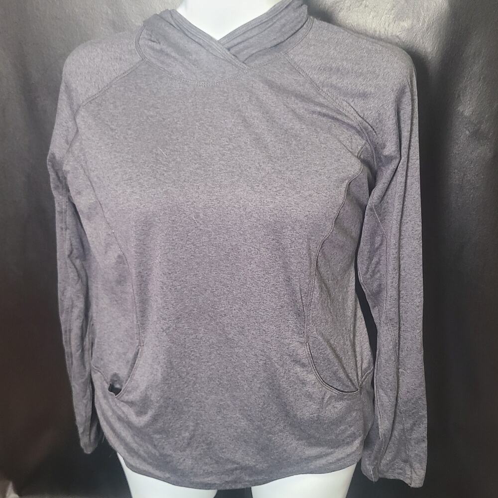 RBX gray thin hooded long sleeve shirt size XXL